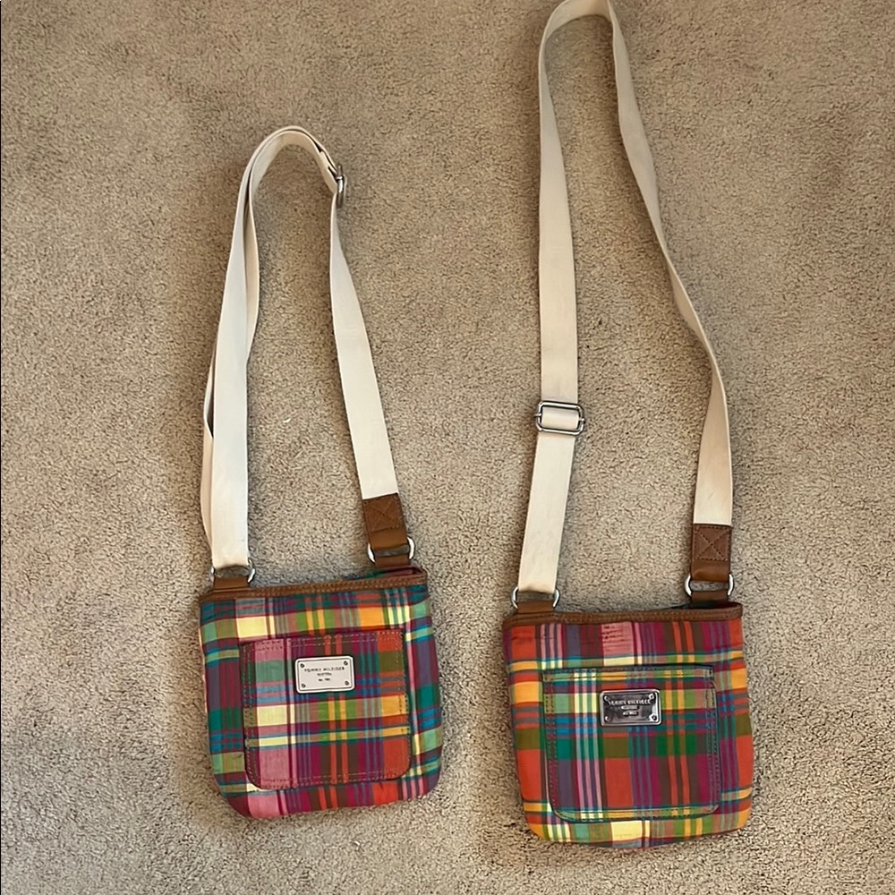 Tommy Hilfiger Multicolor Plaid Crossbody Bag